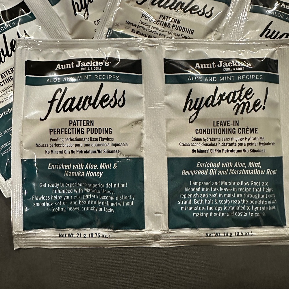 Aunt Jackie's Flawless Pattern Perfecting Pudding & Leave In Conditioning Cream